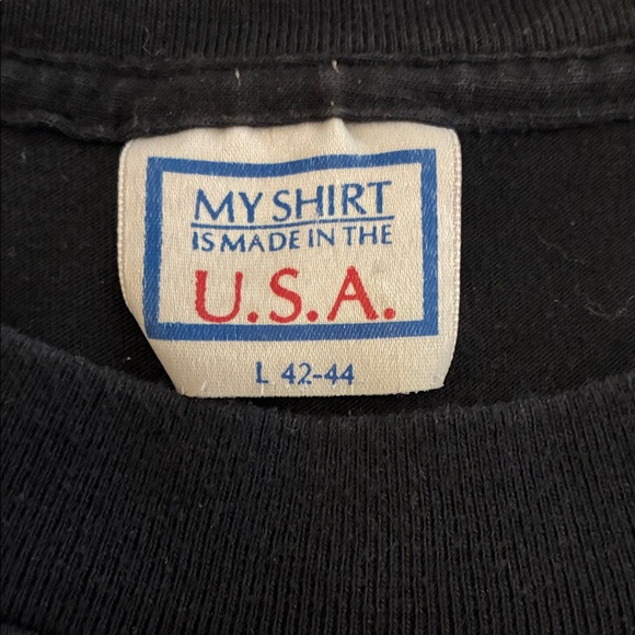 Vintage 90s (1991) Men's Grave Digger Monster Jam T-Shirt Black Size L - Picture 4 of 8